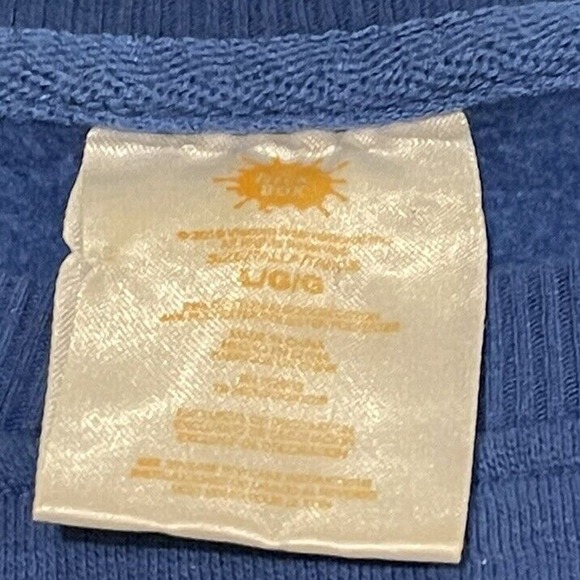 Nickelodeon Nick Box Sweatshirt Adult Size Medium Blue Bumper Monster Top - Picture 4 of 8